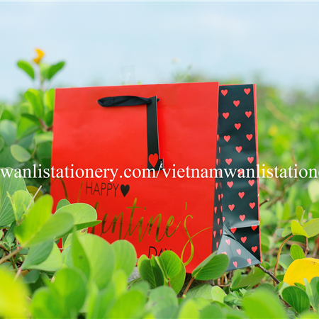 030220-13 LRG RD HAPY VDAY BAG