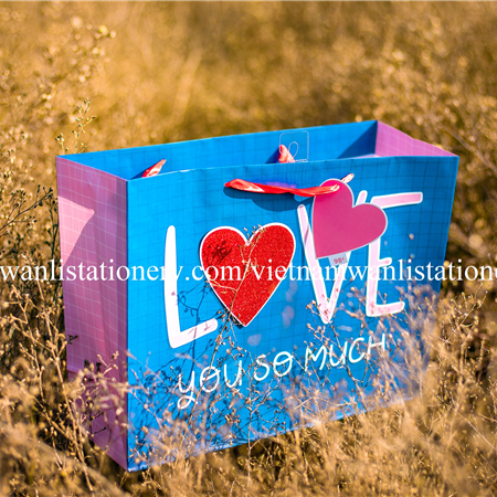 030220-15 LRG LUV U SO MCH BAG