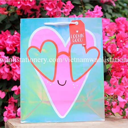 030220-28 XL HVD PINK FOIL BAG